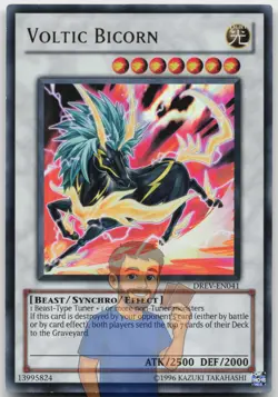Voltic Bicorn DREV-EN041 Ultra Rare Unlimited NM Yugioh - Image 1