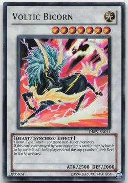 Voltic Bicorn DREV-EN041 Ultra Rare Unlimited NM Yugioh - Image 2