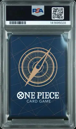 2025 ONE PIECE OP12-037 LEGACY OF THE MASTER DEAD MAN'S GAME ALT ART PSA 10 - Image 2