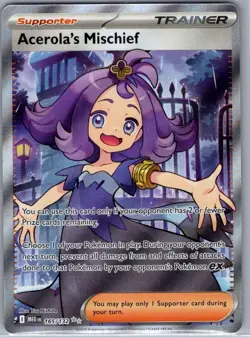 Acerola's Mischief 165/132 ME01: Mega Evolution - Pokemon Card - NM - Image 1