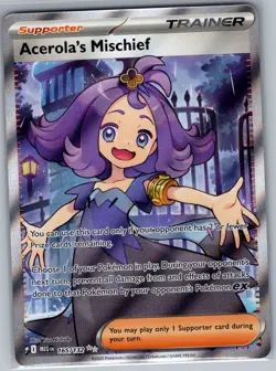 Acerola's Mischief 165/132 ME01: Mega Evolution - Pokemon Card - NM - Image 1