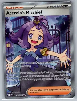 Acerola's Mischief 165/132 ME01: Mega Evolution - Pokemon Card - NM - Image 1