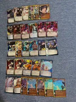 2002 Naruto CCG HUGE lot, Fair to Goo+ condition, 700+ cards includes 100+ Foil - Image 3