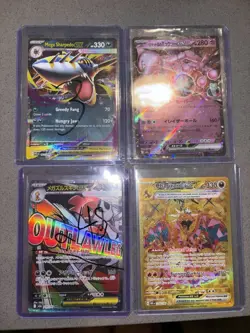 Pokemon Card Lot of 4 Including Golden Charizard $300+ Value NM ALL GRADEABLE NM - Image 1