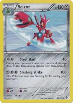 NM-Mint Scizor - 94/149 - Holo Rare Pokemon Boundaries Crossed - Image 1