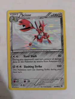 Scizor 94/149 BW Boundaries Crossed Pokemon Holo Foil Near Mint - Image 1