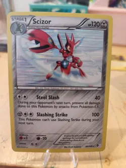 Scizor 94/149 BW Boundaries Crossed Pokemon Holo Foil Near Mint - Image 1
