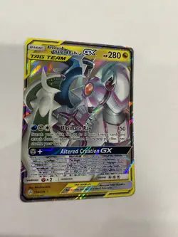 Pokemon TCG Arceus & Dialga & Palkia GX 156/236 NM sick card 🔥 - Image 3