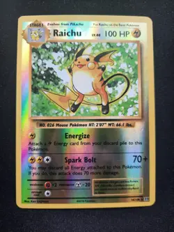 Raichu - 36/108 - Reverse Holo - XY: Evolutions *NM-LP* Near Mint TCG POKEMON - Image 1