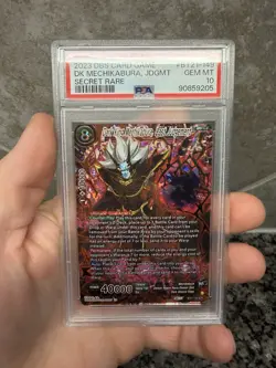 Dark King Mechikabura Last Judgement TCG Dragon Ball Super Card BT21-149 PSA 10 - Image 1