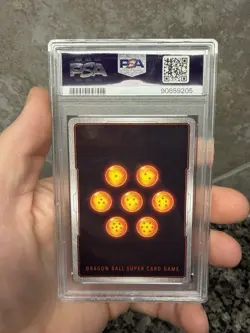 Dark King Mechikabura Last Judgement TCG Dragon Ball Super Card BT21-149 PSA 10 - Image 2