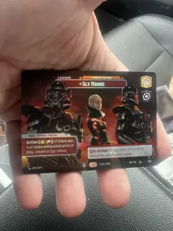 Star Wars Unlimited Sly Moore Leader Card 1034 English Standard Axel Hutt - Image 1
