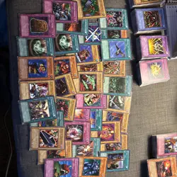 yugioh cards lot 50 Random Commons And Rates All Played 1996 Some 1st Edition - Image 1
