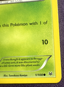 Exeggcute 1/108 - LP - XY Roaring Skies Pokemon Card - Tomokazu Komiya Art - Image 5
