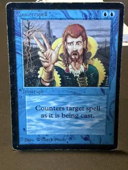 Counterspell - Beta MTG Card Magic: the Gathering MP Ungraded - Image 1