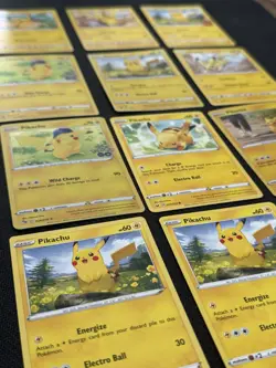 Pokemon TCG Pikachu Lot - 12 Cards - Near Mint Condition - Image 4