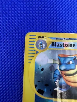 Pokemon TCG Expedition Blastoise Reverse Holo Card 36/165 Played View Photos - Image 2