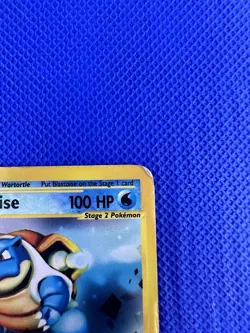 Pokemon TCG Expedition Blastoise Reverse Holo Card 36/165 Played View Photos - Image 3
