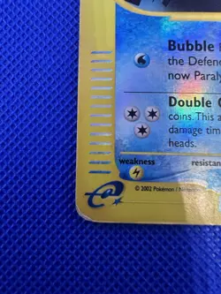 Pokemon TCG Expedition Blastoise Reverse Holo Card 36/165 Played View Photos - Image 4