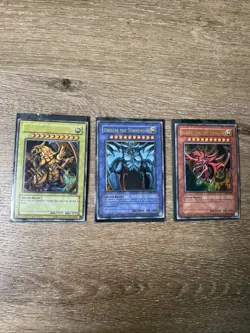Yugioh Yu-gi-oh! Card GBI-001 -002 -003 Slifer The Sky Dragon Ultra Rare - Image 1