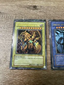 Yugioh Yu-gi-oh! Card GBI-001 -002 -003 Slifer The Sky Dragon Ultra Rare - Image 2