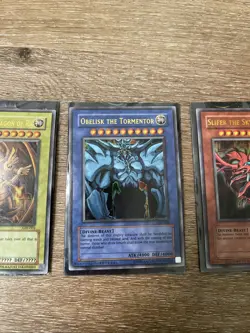 Yugioh Yu-gi-oh! Card GBI-001 -002 -003 Slifer The Sky Dragon Ultra Rare - Image 3