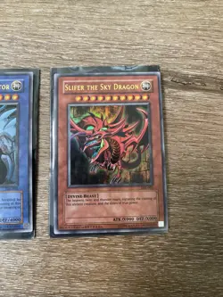 Yugioh Yu-gi-oh! Card GBI-001 -002 -003 Slifer The Sky Dragon Ultra Rare - Image 4