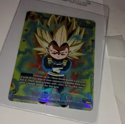 Bandai Dragon Ball Super Vegeta (Mini): DA Cards Lot Holo SR Saiyan/Demon (2) - Image 2