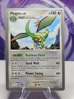 Flygon 5/111 Rising Rivals World Championships 2009 Rare Pokemon Card LP - Image 1