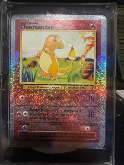 NM Charmander Reverse Holo 70/110 Legendary Collection Pokemon Card - Image 1