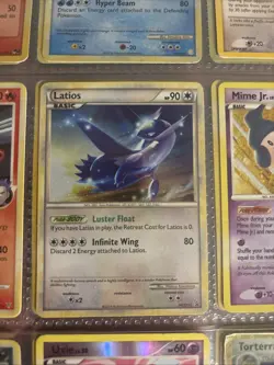 Pokemon Latios TCG Holo Card HGSS11/25 Black Star Promos Cracked Ice - Image 2