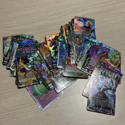 Dragon Ball Super TCG Mixed Card Lot Of 70+ Holo/Foil Card SR UC C R PR - Image 1