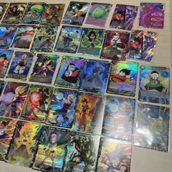Dragon Ball Super TCG Mixed Card Lot Of 70+ Holo/Foil Card SR UC C R PR - Image 5