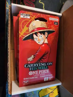 One Piece OP-13 Carrying on His Will Sleeved Booster Packs (LOT OF 8) - Image 3