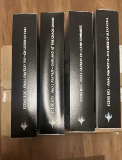 Magic The Gathering: Final Fantasy Scene Box’s please read description - Image 3