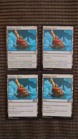 Magic: the Gathering / MtG Reliquary Tower x4 Mixed Sets - Image 1