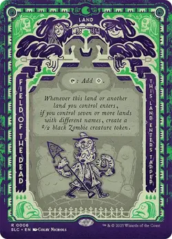 Field of the Dead Secret Lair Encyclopedia NM MTG - Image 1