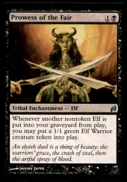 Prowess of the Fair LP Light Play Lorwyn MTG [9805] - Image 1