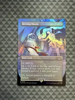 MTG Scrying Sheets #1606 Rainbow Foil Rare Secret Lair Drop Series (SLD) - Image 1