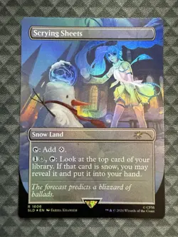 MTG Scrying Sheets #1606 Rainbow Foil Rare Secret Lair Drop Series (SLD) - Image 2