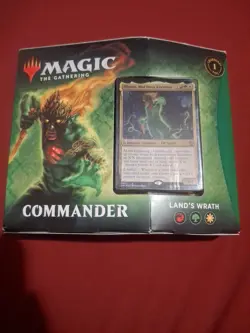 Land's Wrath Commander Deck 2020 Zendikar Rising NEW & SEALED 630509925049 - Image 1