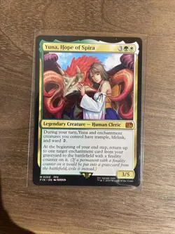 Yuna, Hope of Spira – MTG Final Fantasy FFX Legendary Rare | NM/M. M0250 - Image 1
