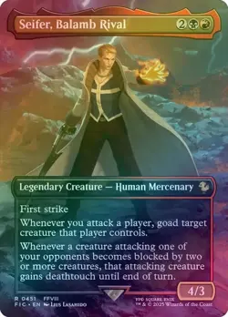 Seifer, Balamb Rival - Borderless (Foil) (FIC) - Image 1