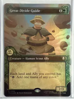 Great Divide Guide (Showcase Foil) Avatar: The Last Airbender Foil Mtg ATLA - Image 1