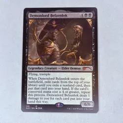 SLD Demonlord Belzenlok Secret Lair Drop NonFoil MTG NM - Image 1