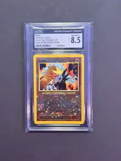 Vintage Pokemon Card - Wotc Promo Entei #34/53 Reverse Holo CGC 8.5 English - Image 1