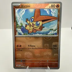 English Pokemon TCG Victini (Master Ball Pattern) 012/086 Black Bolt - Image 1