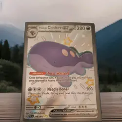 Pokemon TCG Paldean Clodsire ex Scarlet & Violet: Paldean Fates 219/091 Holo... - Image 1