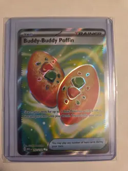 Pokemon TCG Buddy-Buddy Poffin 167/132 Trainer Mega Evolution NM - Image 1