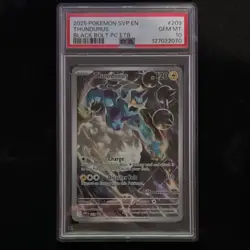 Thundurus SVP 209 Pokemon Center Stamped Promo PSA 10 - Image 1
